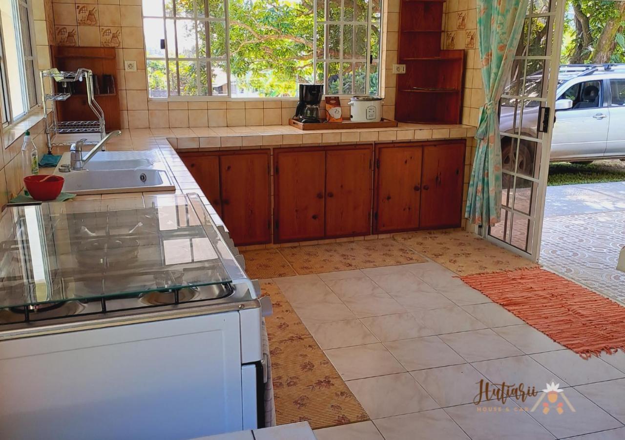 Tevaitoa Hutiarii House & Car & Excursions Raiatea 빌라 외부 사진