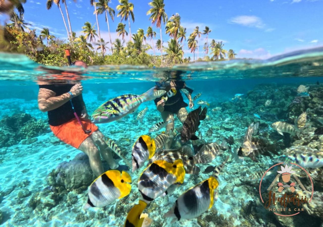Tevaitoa Hutiarii House & Car & Excursions Raiatea 빌라 외부 사진