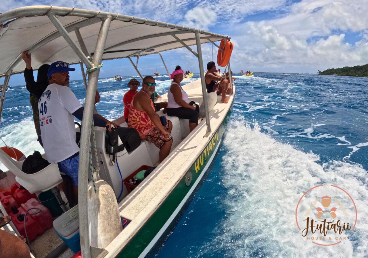 Tevaitoa Hutiarii House & Car & Excursions Raiatea 빌라 외부 사진