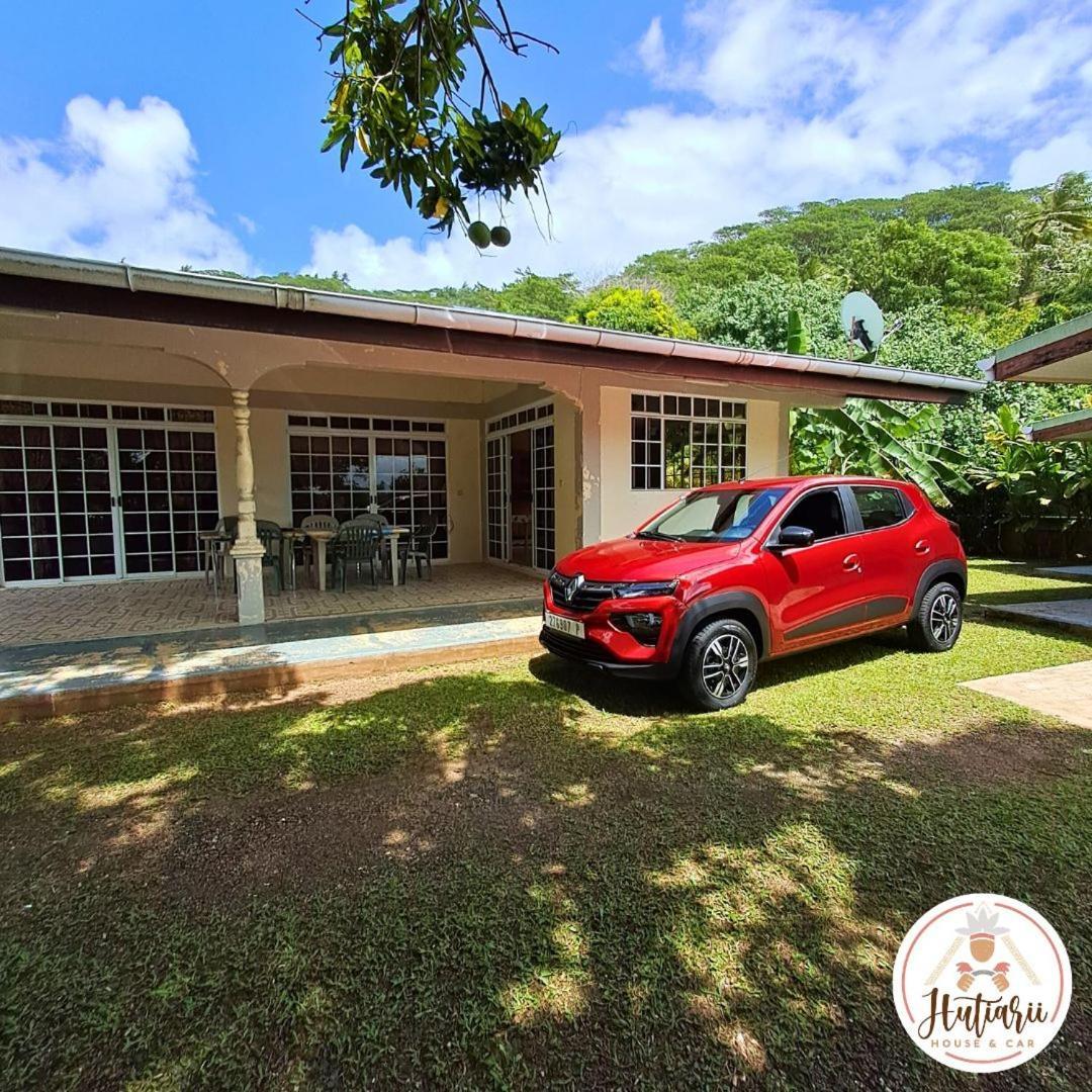 Tevaitoa Hutiarii House & Car & Excursions Raiatea 빌라 외부 사진